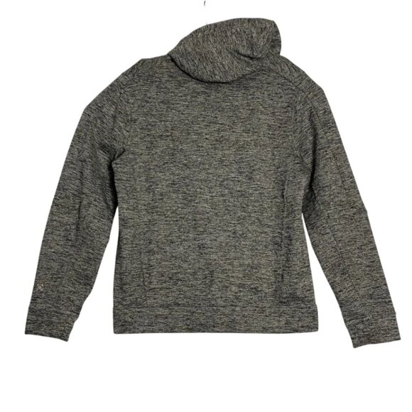 Lululemon Athletica Mens Grey White Full Zip Hoodie Workout Jacket Size Medium - Picture 2 of 6